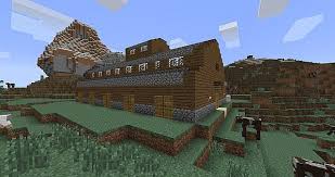 My best horse stable with secrets inside! Horse Stable Minecraft Map