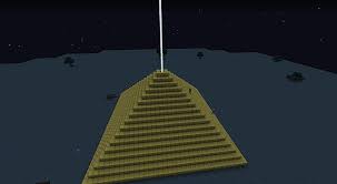 I made this diamond beacon legit in survivial, . Golden Beacon Pyramid Minecraft Map