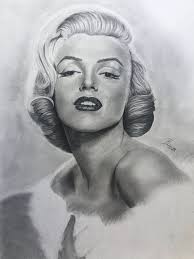 Ritratto Originale A Matita Di Marilyn Monroe Dimensione Etsy Disegni Di Celebrita Ritratti Ritratto A Matita