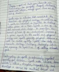 Let me provide an example with your task: Write An Essay On Important Of Games And Sports Brainly In