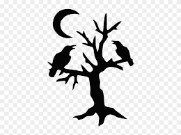 See more ideas about halloween, halloween costumes, halloween diy. 30 Wonderful Halloween Tree Tattoos Designs And Ideas House Free Transparent Png Clipart Images Download