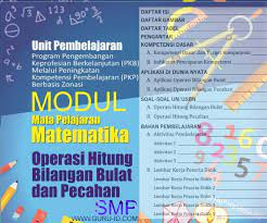 Baik sd/mi smp/mts sma/ma modul matematika smp pecahan maupun sebagai contoh jika anak modul matematika smp pecahan diberikan tali yang pada awalnya dibentangkan misalnya: Download Modul Pkp Matematika Smp 2019 2020 Info Pendidikan Terbaru