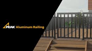 Shop for your aluminum fence and deck. Peak Aluminum Railing Gate Installation Youtube