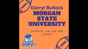 Morgan State University, Offensive Line Coach Darryl Bullock, (Counter) Run  Game