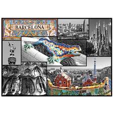 I hope that you have fun!! Barcelona Collage Prestigious Puzzles