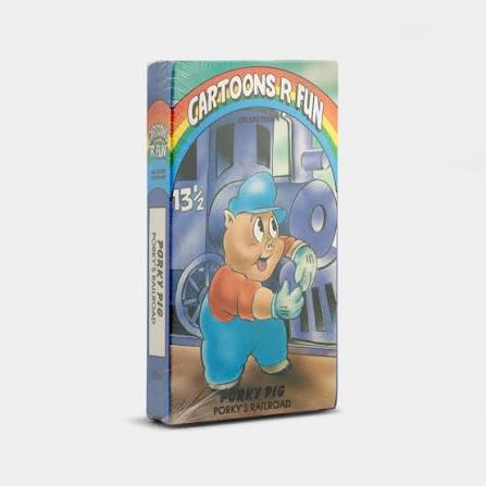 Porky Pig: Porky's Railroad (Sealed) VHS Tape – Retrospekt