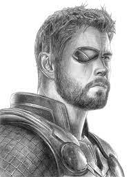 It's cool because the thor movie is being filmed here in santa fe. Thor Avengers Infinity War By Soulstryder210 Avengers Drawings Avengers Art Marvel Paintings