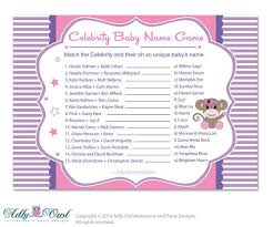 Below is a list of celebrities/famous people whose last names start with the letter o. Girl Monkey Celebrity Name Game Guess Celebrity Baby Name Game Famous Baby Names Monkey Shower Diy Celebrity Baby Names Baby Name Game Celebrity Name Game