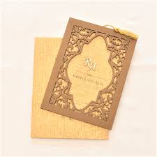 Make sure to look at the back and see how singed the back is. Laser Cut Wedding Invitation Indian Wedding Card Iwm Mcp1809