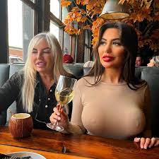 Chloe Ferry wows fans in see-through nude top as she enjoys glass of wine  with mum after family day out | The Irish Sun