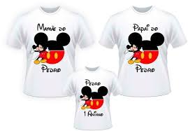 Camisetas Personalizadas Para Aniversario De 2 Anos Camisetas Personalizadas Kit Familia 3 Unidades O Anuncio Consiste Em Tres 3 Camise Camisetas Personalizadas Para Aniversario Mickey Camisas Personalizadas