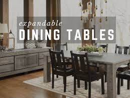 Expandable round table is a decline of the old wooden table stretcher. Extendable Dining Tables Large Dining Tables With Leaves