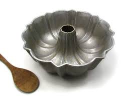 Authentic Vintage Bundt Fluted Tube Cake Pan By Northland Aluminum Tube Cake Pan Cake Pans Bundt