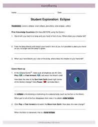 Readings like this student exploration star spectra gizmo answer key, but end up in malicious downloads. Lunar Eclipse Lesson Plans Worksheets Lesson Planet