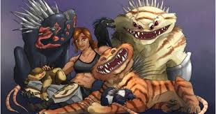 Who Needs Dragons When You Ve Got A Mother Of Nexu Around Star Wars Characters Pictures Star Wars Species Star Wars Characters