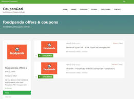 Get Foodpanda Offers And Coupons From Coupongod In And Save Your Money Coupon Deals Store Coupons Online Sales