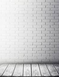 Black And White Brick Background Patterns White Stucco Brick Wall And Wood Floor Backdrop For Photo Brick Wall Backdrop Brick Wall Wood Floors