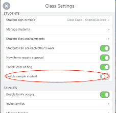 Tap the gear icon and choose account settings. How Do I Use Sample Student Seesaw Help Center
