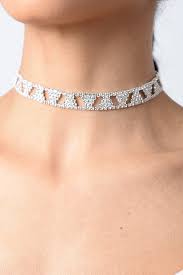 Return to tiffany® inspired by the iconic return to tiffany® key ring from 1969, each design is a powerful symbol of our legacy. Stylish Sparkly Diamonds Choker Necklace Silver Choker