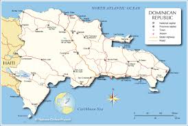Administrative Map Of Dominican Republic Nations Online Project