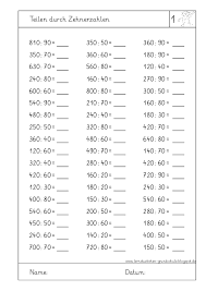 Zahlen sind etwas abstraktes und kinder eine tausendertafel für ihr. Lernstubchen Grundschule