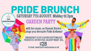We did not find results for: Pride Bottomless Brunch Garden Party The Caxton Arms Brighton 7 August 2021