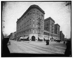 Architecture and the built environment. Monticello Hotel Norfolk 1902 Built In 1898 Destroyed By A Fire On New Years Day 1918 A Day So Cold That The Water From The Fire Equipment Froze Before It Could Reach