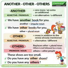 What makes pronoun to fit in lieu of noun is because pronoun can be used as a subject or direct and indirect object in a sentence. Another Other Others Woodward English