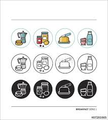 Restauration Cuisine Petit Dejeuner Photo Libre De Droits Sur La Banque D Images Fotolia Com Image 87281665 Illustrations Banque Image Ustensile Cuisine