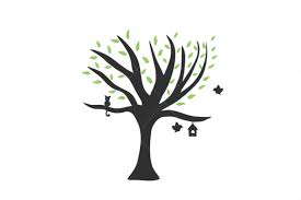 Illustration of long feathered bird in black and white. 0 Tree For Cricut Designs Graphics