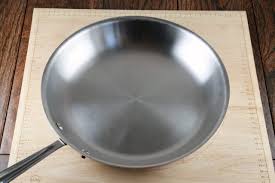 If you want to learn how to clean a stainless steel sink using simple supplies already in your pantry add in the cleaning power of elbow grease, and who knows, vigorously scrubbing your kitchen sink wipe off any excess oil and admire your beautiful, gleaming kitchen sink. Learn How To Clean Stainless Steel Pans Jessica Gavin