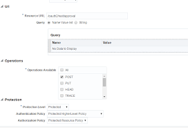 Runtime Rest Apis For Oauth 12c