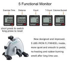 See site for calendar, promos & to book jump times. Todo Exercise Bike Pedal Exerciser Foot Peddler Portable Therapy Bicycle With Digital Monitor Silver Sports Outdoors