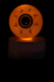 Use inexpensive mason jars to create awesome outdoor lights! Dollar Store Halloween Decorations Easy Diy Scary Bloodshot Eyeball Lights Simple Creepy Ideas Halloween Party