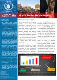 Yemen Market Watch Report Issue No 28 September 2018