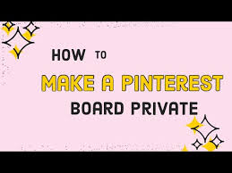 Considering how to make your pinterest account open to web crawlers once more? How To Make Pinterest Private Brief Guide Instafollowers