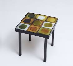 40 modern coffee table designs for living room hall furnitur. Didier And Clemence Krzentowski De La Galerie Kreo Meublent Leur Appartement Parisien Des Plus Belles Pieces D Ar Tiled Coffee Table Ceramic Table Coffee Table
