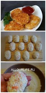 котлеты из крабовых палочек с сыром рецепт с фото Pin Na Doske Eda