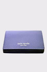 Kate spade new york acrylic business card holder, call me $18.00 Kate Spade New York Accordion Pebbled Leather Card Holder Case Wallet Shopperboard