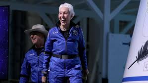 Wally funk has been a trailblazer for women in aviation and spaceflight since 1960. Qc56bhbzlslaum