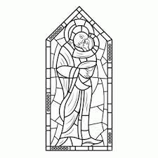 Al mijn werk wordt gedaan. Stained Glass By Jean Cocteau Coloring Page Free Coloring Library