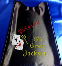 Kid's Cape, Pick a Card the Great Magician Card Trick Cape With Your  Child's Name Embroidered Personalized Superhero Cape