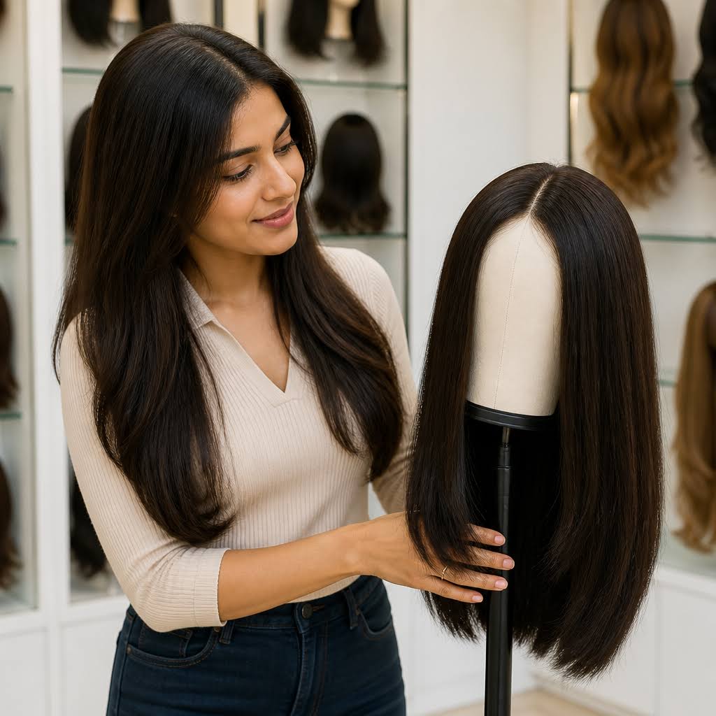 Human Hair Wig in Sector 5 Panchkula product image