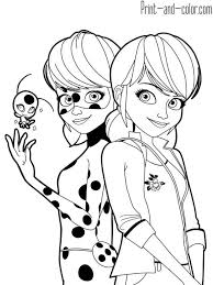 Miraculous ladybug coloring book pages video for kids, episode #21. Miraculous Ladybug Coloring Book Robertdee Org