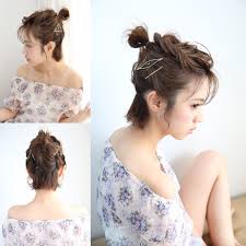 長さ別浴衣は三つ編みアレンジが可愛い大人ガーリーヘアhair