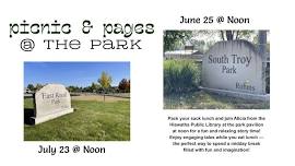 Picnic & Pages at the Park