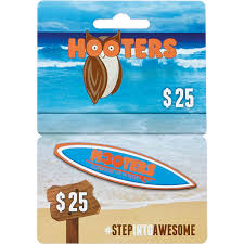 We did not find results for: Restaurants Hooters Gift Card Gift Cards