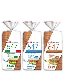 Schmidt 647 Bread With 6 Net Carbs 40 Calories 7 Grams Of Fiber Per Slice Fiber Bread No Calorie Snacks Low Carb Bread
