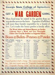 Get A War Garden Going A Good Garden Is Half A Living The Work Is Easy And Interesting Victory Garden Amazing Gardens Organic Gardening