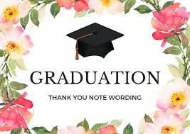 Maybe you would like to learn more about one of these? Graduation Thank You Notes Wording For Thank You Cards